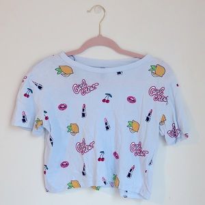 Girl crew tee, H & M, size small